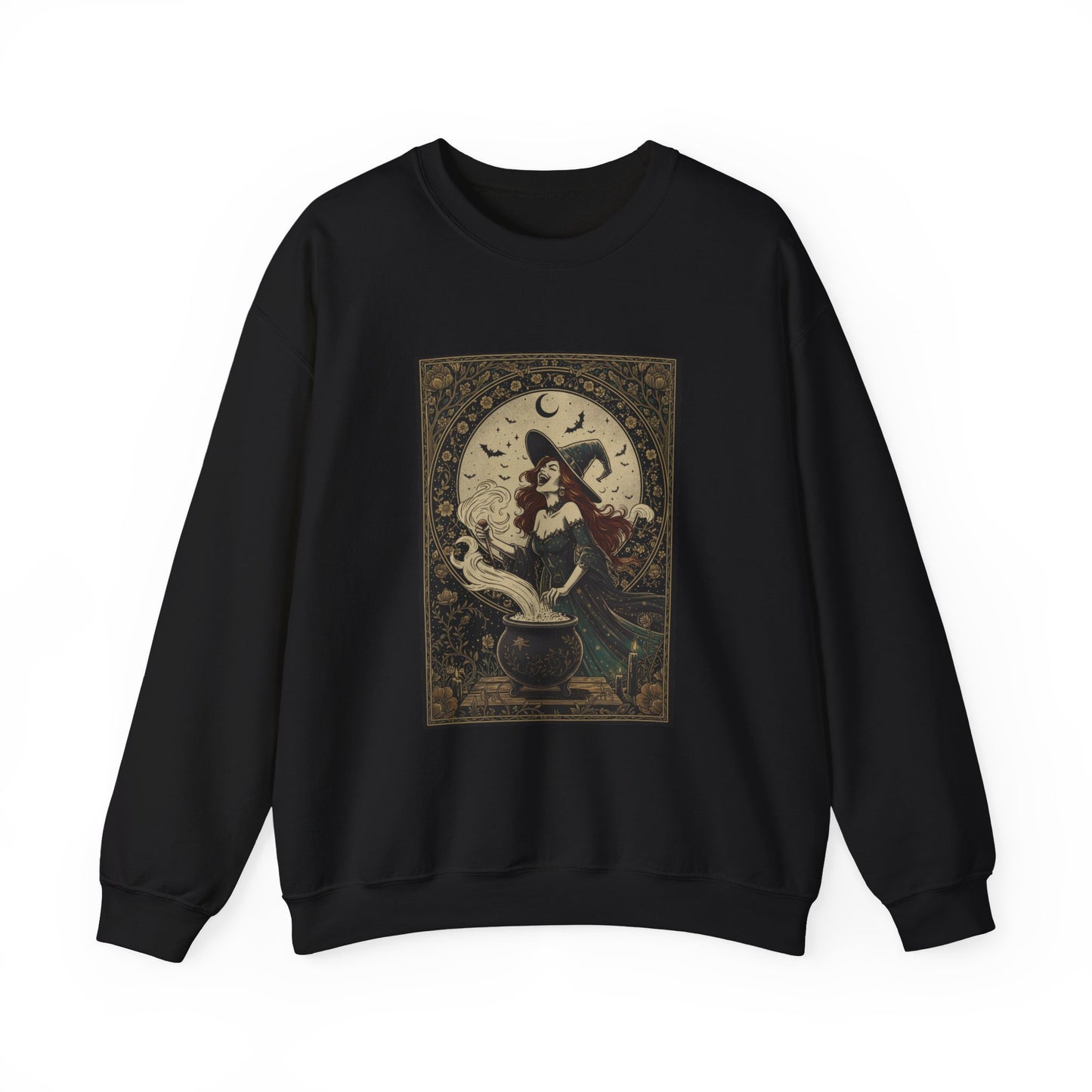 Witchy Moon Brew Crewneck Sweatshirt