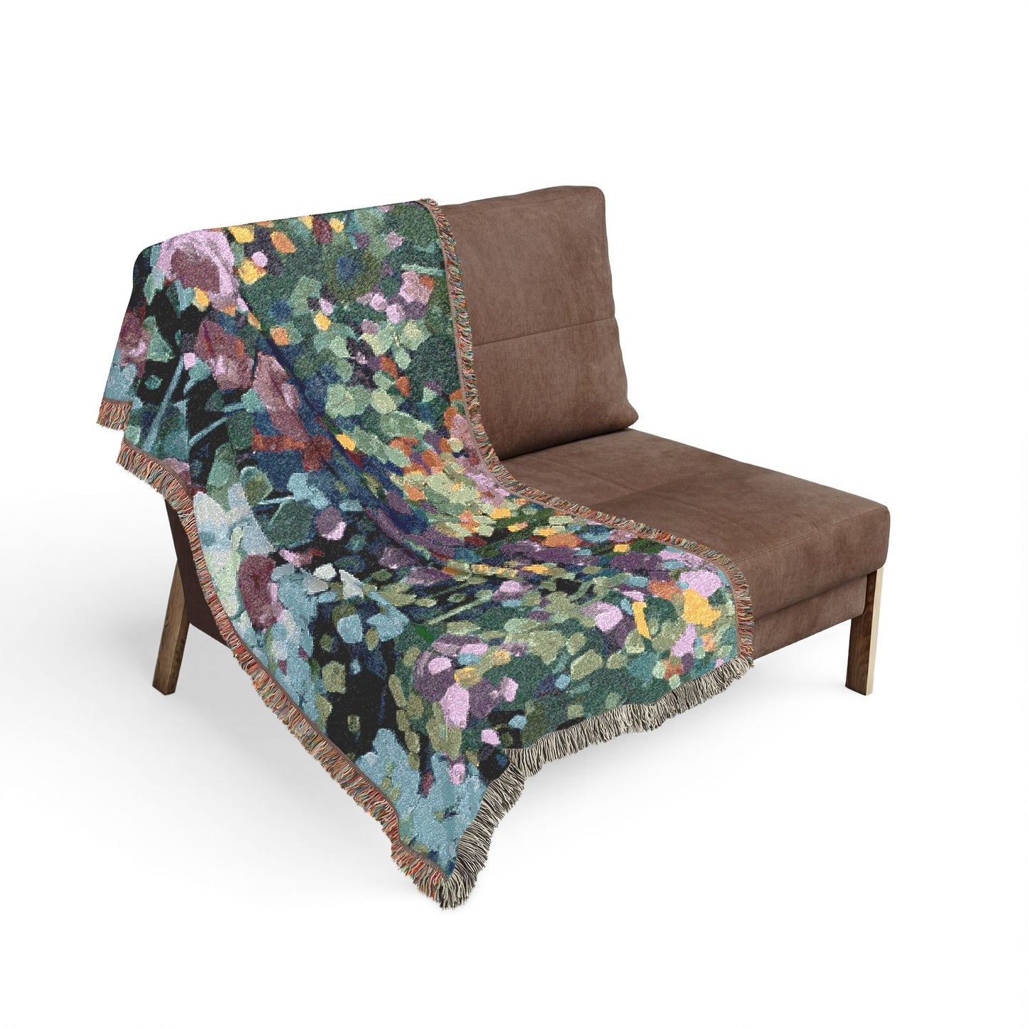 Woven Blanket | Romantic Floral Design | 2026 Home Decor