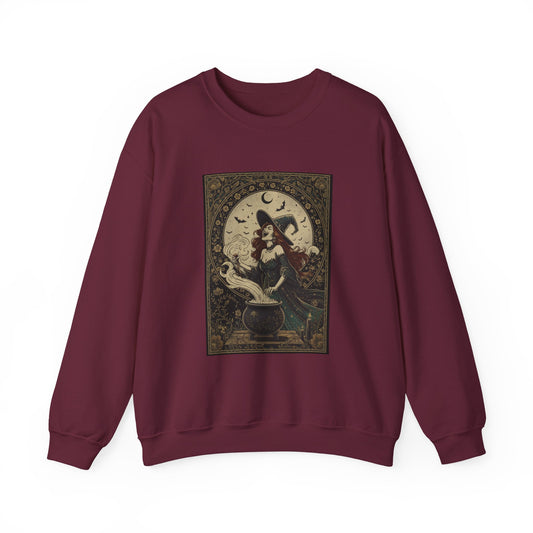 Witchy Moon Brew Crewneck Sweatshirt